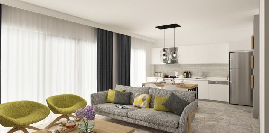 SUDA EVLERİ 2+1 DAİRE / BODRUM